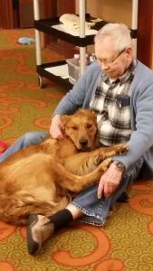 Puppy Visits at Shoreview Senior Living