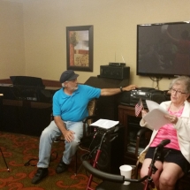 Independence Song Singalong-Shoreview Senior Living-playing the song